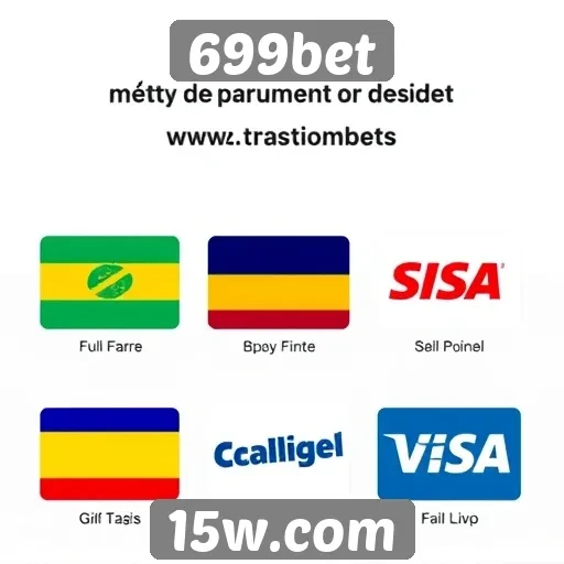 Métodos de pagamento aceitos no 699bet